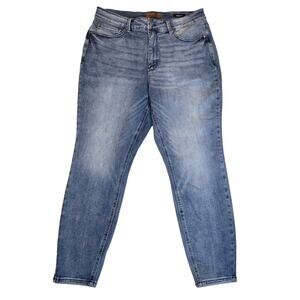 Judy Blue Plus Size 16W Stretch Denim Skinny Jeans High Rise Tummy Control